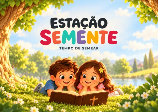 Capa oficial do livro Tempo de semear